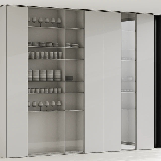 Wardrobe with dishes 005 — Descargar