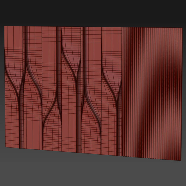 Headboard 3d Wall Panel 33 — Descargar
