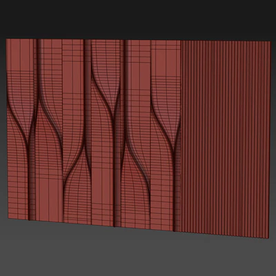 Headboard 3d Wall Panel 33 — Ver 2