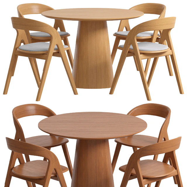 Table Anza and Chair Cooper by Bernhardt — Descargar