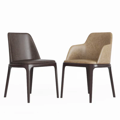 Poliform Grace Dinning Chair Set — Ver 3