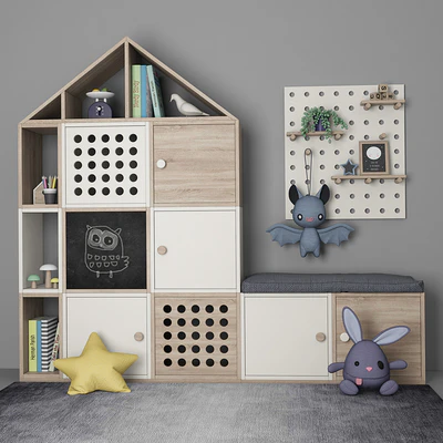 Furniture for children's room with decor 10 — Ver 1