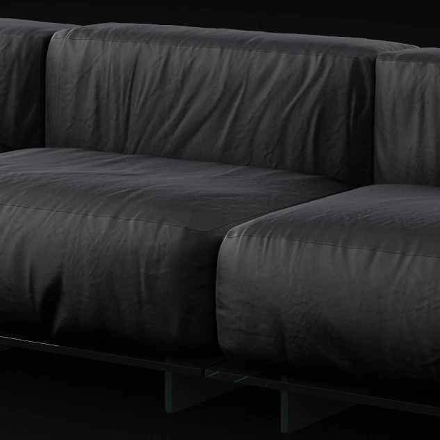 Glas Italia Crystal Lounge sofa — Descargar