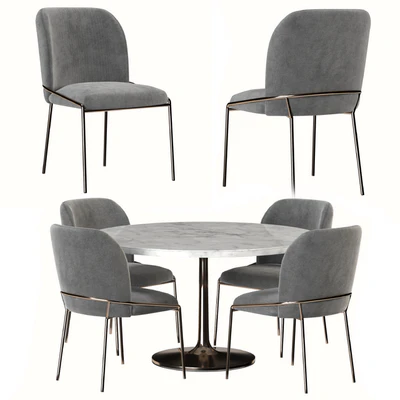 West elm & Crate And Barrel dining set — Вид 5