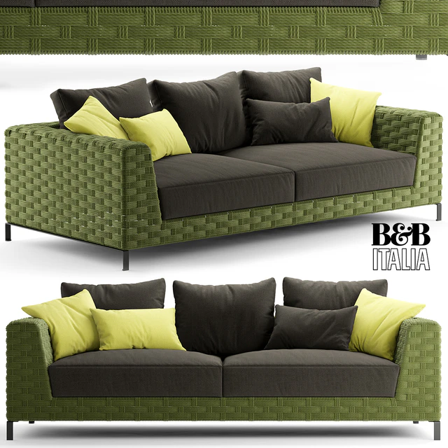 Диван bebitalia Ray Outdoor Natural — Скачать