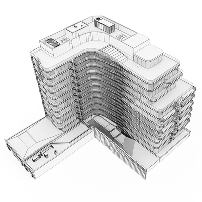 Здание Захи Хадид 520 West 28th Street NY — Вид 5