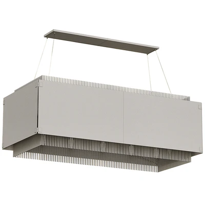 Apollo Dark Bronze and Polished Chrome 50-Inch Chandelier — Вид 2