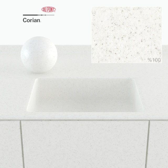 Dupont Corian Kitchen Countertops White — Descargar