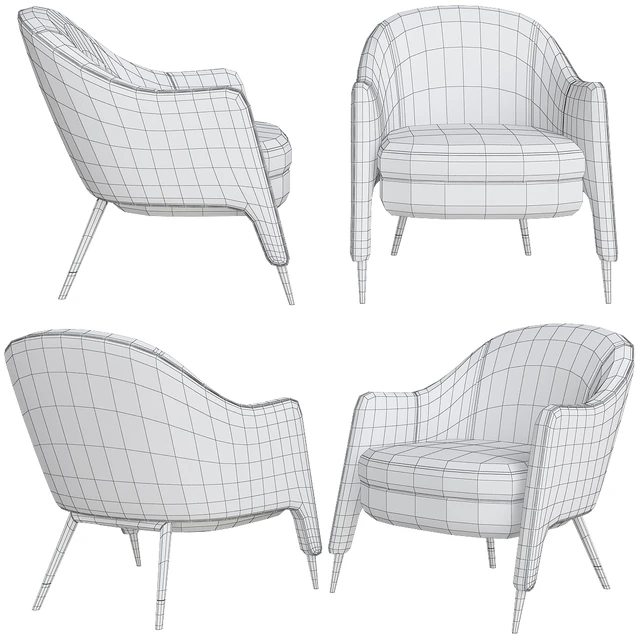 Gio Ponti Unique Armchair — Скачать