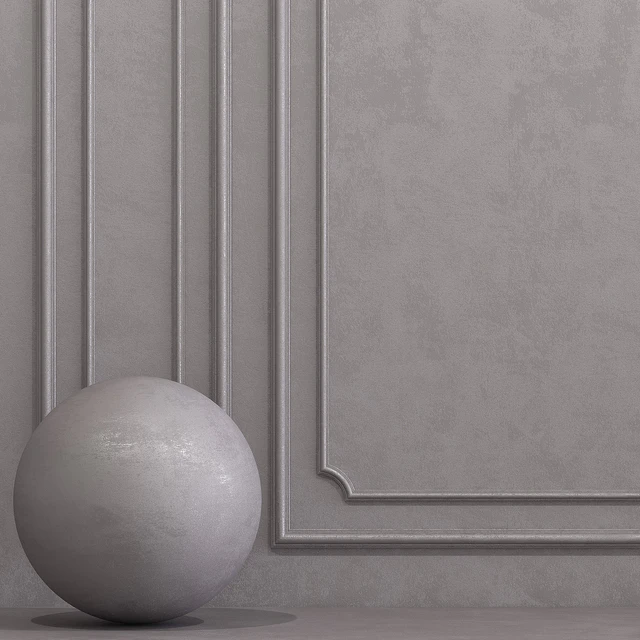 Decorative plaster with molding 15 — Download