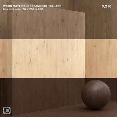 Material wood / veneer (seamless) - set 40 — Ver 1