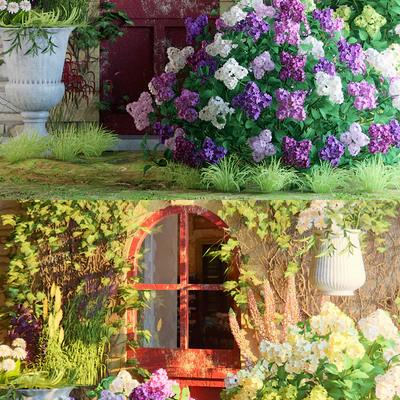 Flower house near the house — Ver 3