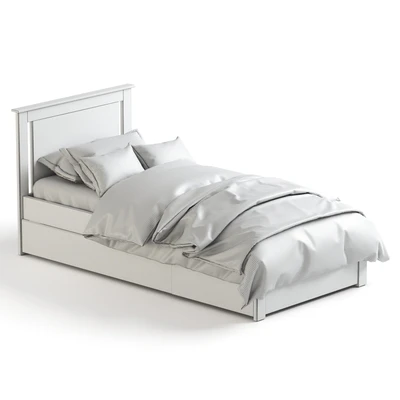 IKEA SONGESAND white bed — Ver 3