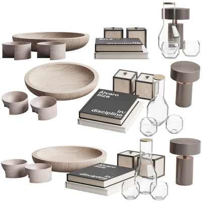 055 Living decor set NATURE ACCESSORIES 02 — Ver 7