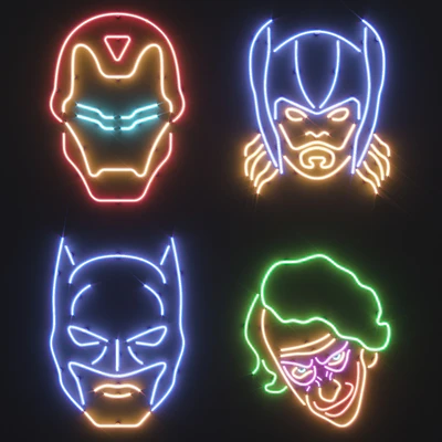 Neon Set 27 — Ver 1