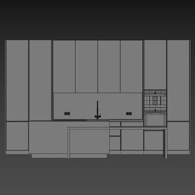Kitchen in modern style 003 | modern kitchen — Ver 4