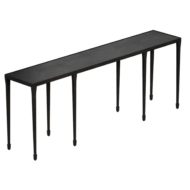 Silviano 84 "Iron Console Table (Crate and Barrel) — Descargar