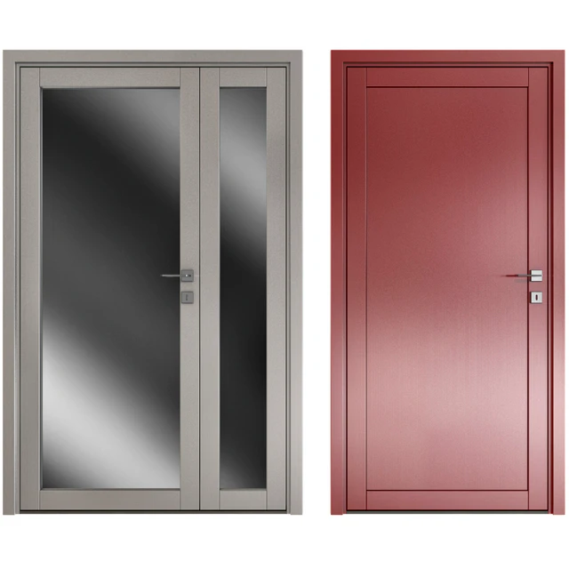 Metal swinging fire doors — Descargar