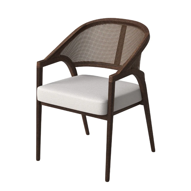 Aimee Dining Arm Chair in Cinder — Descargar