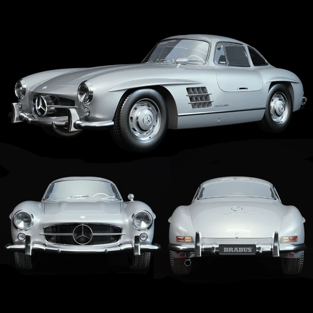Mercedes-Benz 300 SL Coupe — Descargar