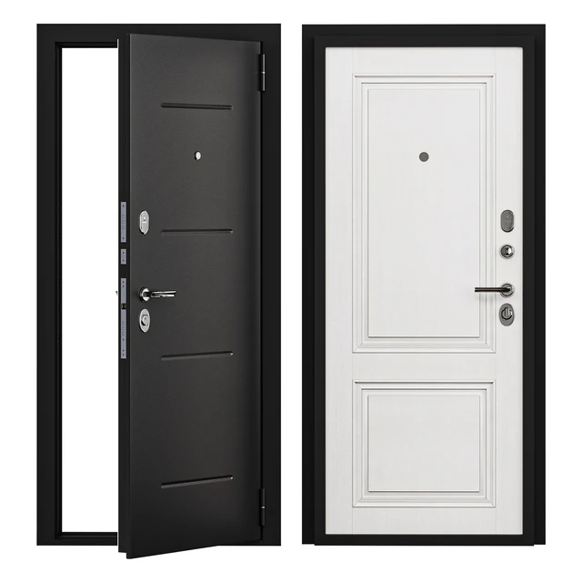 Entrance door metal STEEL DOOR PORTA S 104.К32 BIANCO VERALINGA — Descargar