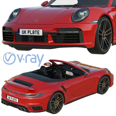 Porsche 911 Turbo S Cabriolet 2021 — Ver 5