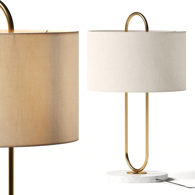 CB2 Warner / Dantone Home Mateo Table Lamps — Скачать