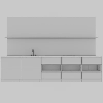 Green kitchen — Вид 2
