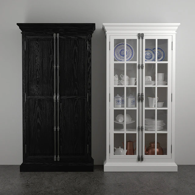French Casement 2-Door Cabinet — Descargar