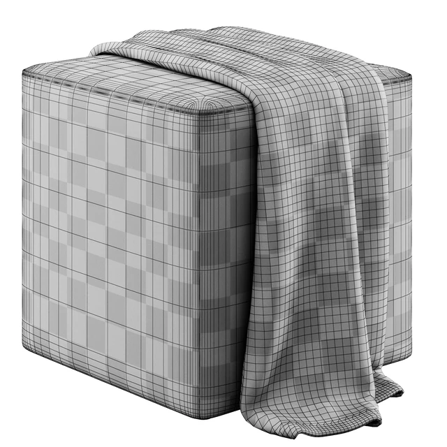 Square pouffe by Irocodesign — Descargar