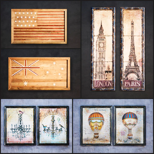 The picture in the frame: 9 piece (Collection 8) — Descargar