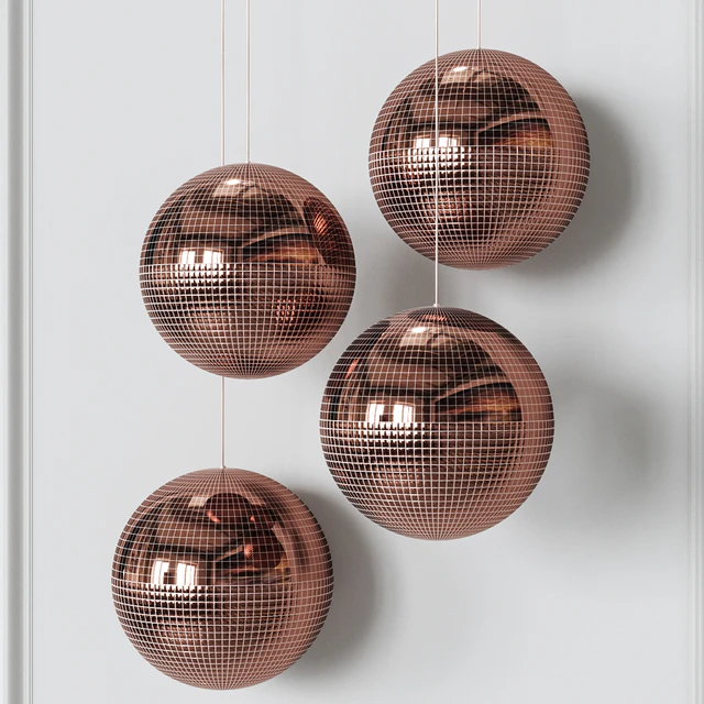 Pendant lamp Lee Broom LENS FLAIR PENDANT LIGHT Brass — Descargar