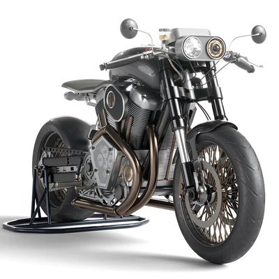 Custom motorcycle — Ver 1