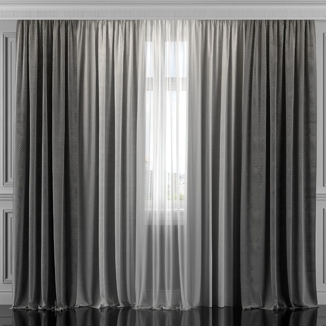 Curtains with window 311 — Descargar