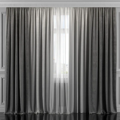 Curtains with window 311 — Ver 1
