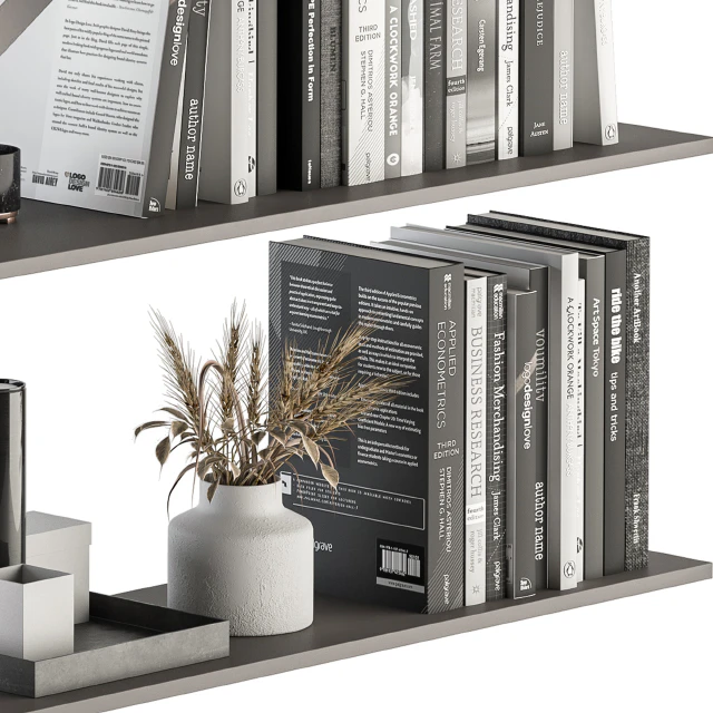 Decorative Set on Shelves and Decor objects - Set 07 — Descargar