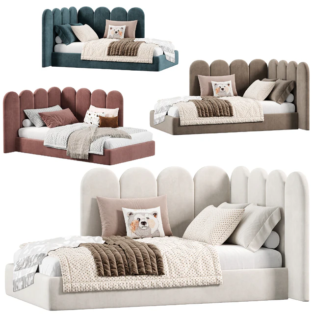 Soft Panels 3D Kids Bed by Livemaster — Descargar