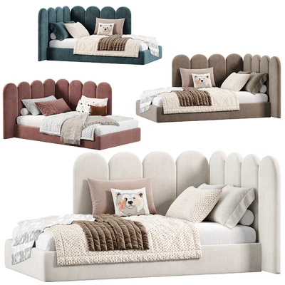 Soft Panels 3D Kids Bed by Livemaster — Ver 5