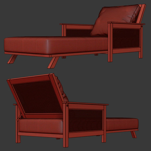 Wooden daybed — Descargar
