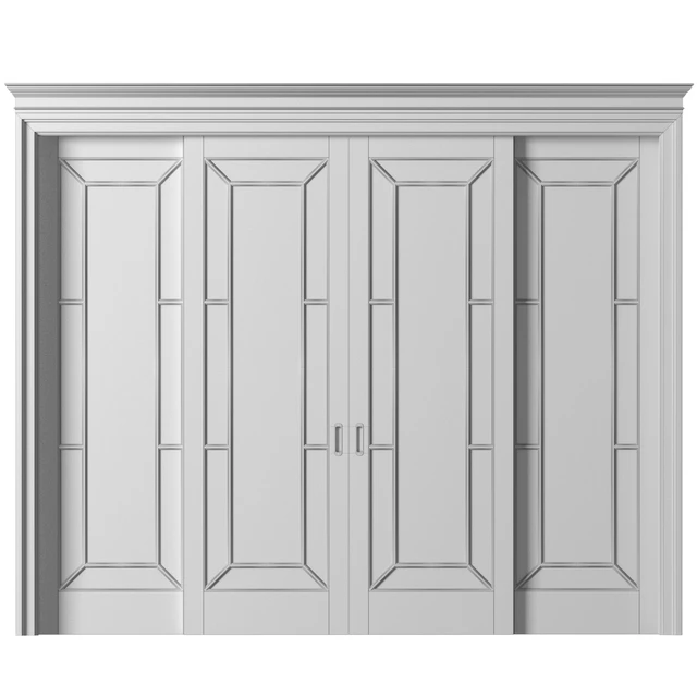 Межкомнатные раздвижные Двери в классическом стиле. Раздвижная перегородка .French Art Deco Sliding Folding Doors — Скачать