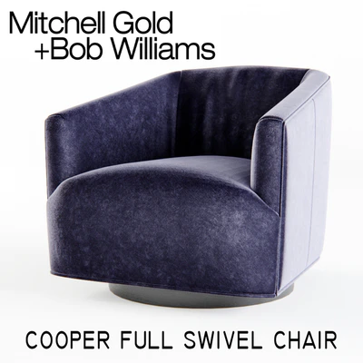 Mitchell Gold - COOPER FULL SWIVEL CHAIR — Ver 1