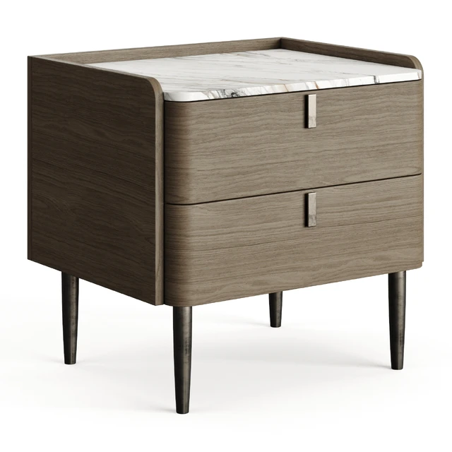 Light Luxury Marble Bedside GG41 — Скачать