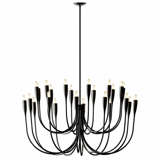 Liona Brass Candelabra Chandelier Light — Descargar