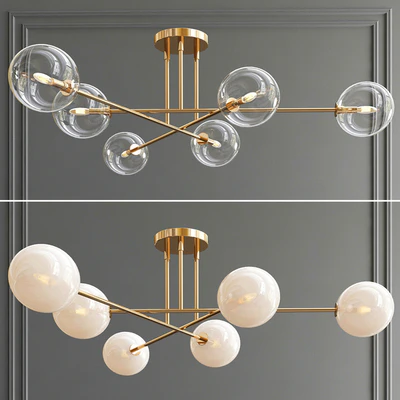 Ceiling 6 Light CTC Chandelier — Descargar