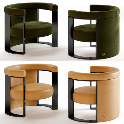 FENDI CASA armchairs ROGER — Вид 4