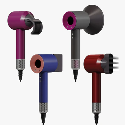 Dyson Supersonic Hair dryer with attachments — Ver 5
