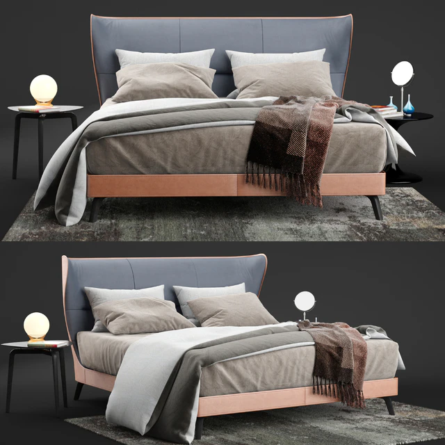 Poltrona Frau Mamy Blue Bed — Descargar