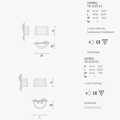 Masiero  IMPERO VE 1210 A1  &  VE 1215 A1 — Вид 3
