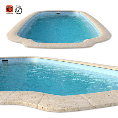 3D Composite pool Basin Atlantic Premium — descargar