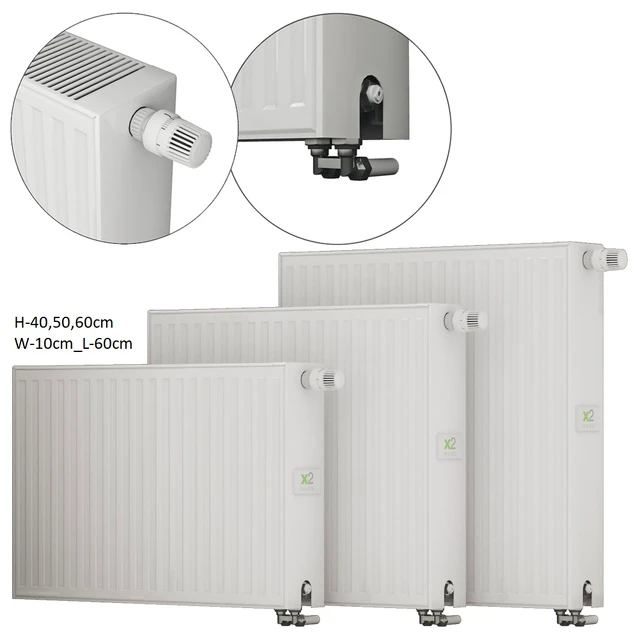 Steel panel radiators Kermi therm-x2 Profil L-60 — Descargar